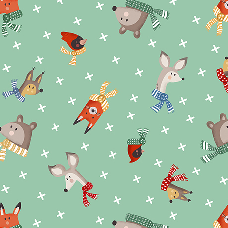 WINTER FOREST FRIENDS    